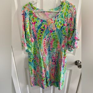 Lilly Pulitzer Ruffle Sleeve Dress